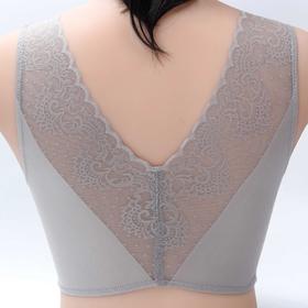 【轻薄无痕 丝滑舒适 运动睡眠内衣】美背无痕运动内衣 防震聚拢薄款蕾丝文胸