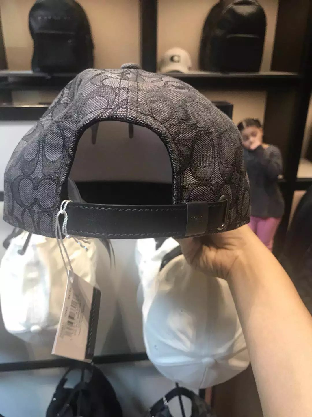 coach蔻驰新款可调节鸭舌帽男女款棒球帽