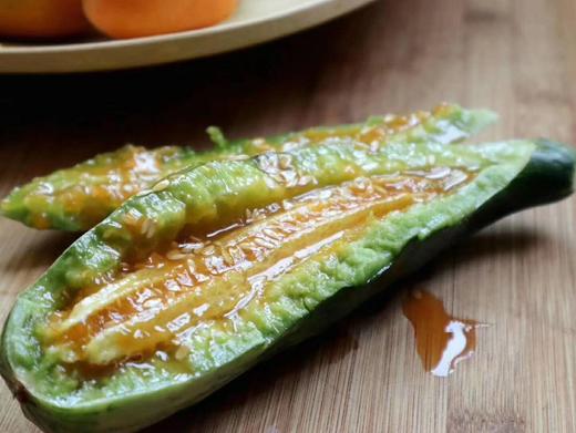 博洋9号蜜瓜 山东 羊角蜜一件6-8左右个重4斤 商品图8