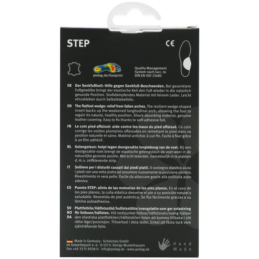 德国pedag牛皮足弓垫166 商品图6