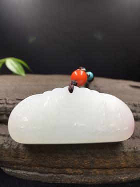 【山水牌】和田玉（羊脂玉）挂件