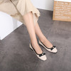 【服饰鞋包】韩版女鞋 蝴蝶结平底休闲女鞋 方头浅口舒适单鞋百搭 商品缩略图1