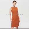 19SSDU146 姜黄橘多线分割无袖连衣裙 商品缩略图3