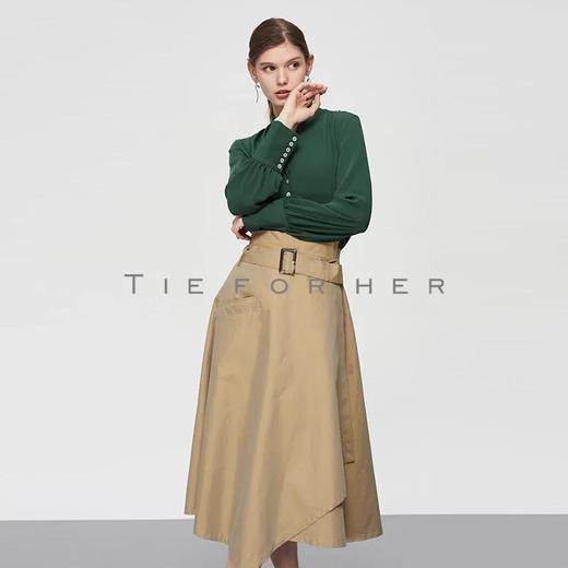 19SSDU68 英国绿V领衬衫 商品图2