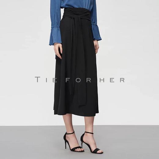 19SSDD19 银箔色侧开叉一片式裙 商品图1