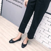 【服饰鞋包】韩版女鞋 蝴蝶结平底休闲女鞋 方头浅口舒适单鞋百搭 商品缩略图2