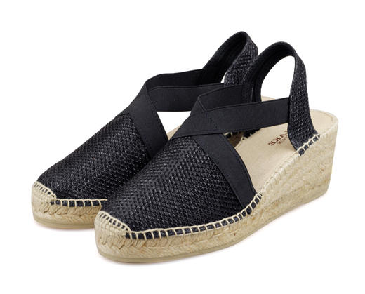 西班牙原产redlake女草编鞋301s黑色