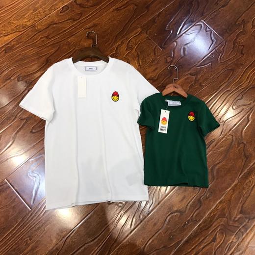 点此购买 鸡蛋笑脸情侣亲子t恤 青 115516