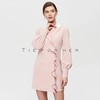 19SSDU125 茱萸粉荷叶边西装外套 商品缩略图3