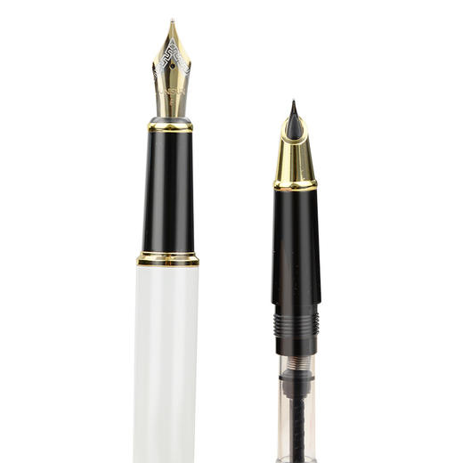 UNISUN商务礼盒装钢笔财务学生练字笔两款笔尖粗细赠原装墨水一瓶 商品图7