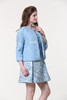 4月底2.5=【伯妮斯茵】161S061--蓝色连衣裙--长满向日葵的小屋--《生命之美-梵高的花园》 商品缩略图2