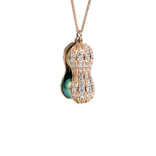 【定制·约10个工作日】甄珠贝Paris Et Helene【花开富贵】18K金 大溪地珍珠 南洋珍珠 商品图4