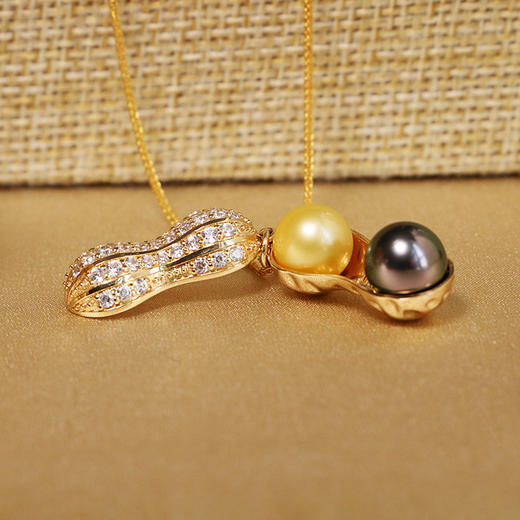 【定制·约10个工作日】甄珠贝Paris Et Helene【花开富贵】18K金 大溪地珍珠 南洋珍珠 商品图1