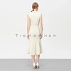19SSDU119 奶白色鱼尾无袖连衣裙 商品缩略图4