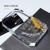 奖杯水晶定制奖牌制作授权牌金属树叶定做年会颁奖礼品刻字证书 商品缩略图3