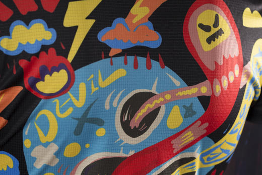 严素跑步TEE, 魔跑团,男款, 轻量 短袖T恤 速干快干 严素态度 商品图2