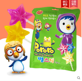 63g韩美禾啵乐乐五角星棒棒糖
