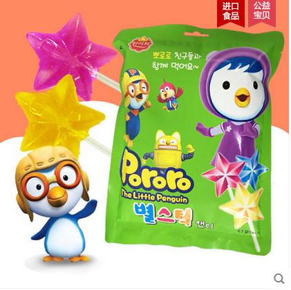 63g韩美禾啵乐乐五角星棒棒糖 商品图0