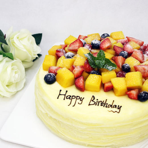 金枕榴莲千层（6寸-8寸-10寸三种尺寸可选，产品图为8寸） 商品图2