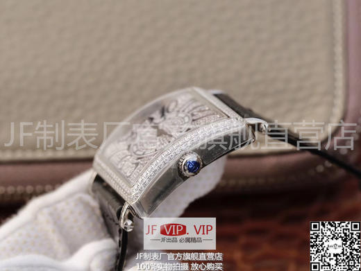 GF法兰克穆勒6002 M QZ R，36.5X36.5MM规格。原装1：1开模，采用与正品一模一样的瑞士原装Ronda石英机芯，并非远东Ronda 商品图3