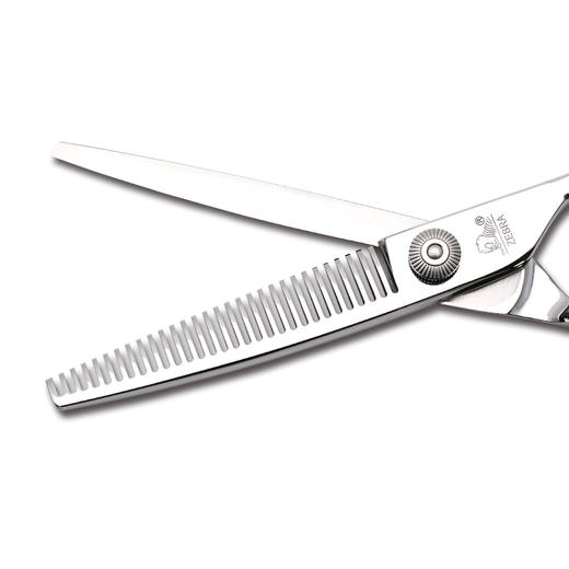 ZEBRA斑马 剪刀 ZX42 牙剪/调量剪/无痕牙剪/打薄剪/去发量10-15%/ 平齿/30根齿/正刃/6寸 商品图2