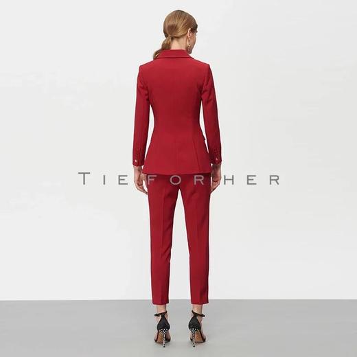 19SSDU117 杰斯特红双排西装两件套 商品图4
