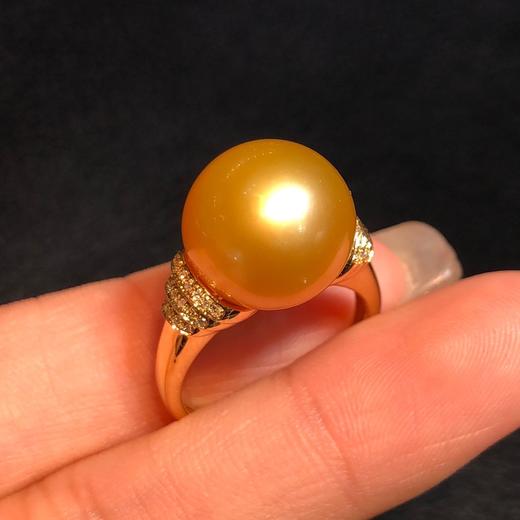 南洋金珠戒指
