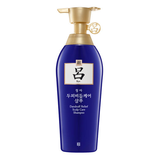 400ml吕清润去屑洗发水（蓝）控油去屑 商品图0