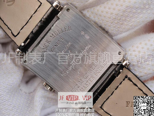 GF法兰克穆勒6002 M QZ R，36.5X36.5MM规格。原装1：1开模，采用与正品一模一样的瑞士原装Ronda石英机芯，并非远东Ronda 商品图2