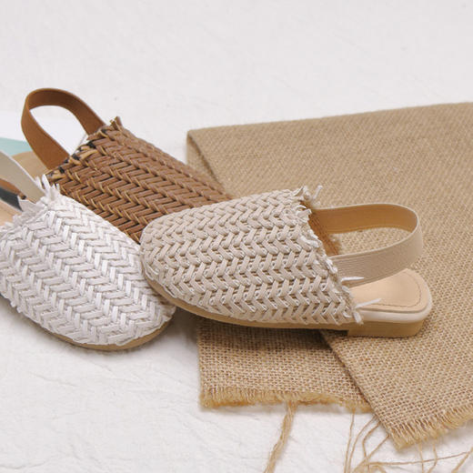 【童鞋】夏季编织拖鞋软底凉鞋百搭休闲鞋 商品图2