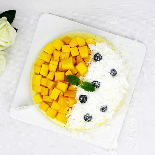 榴莲芒果双拼千层（6寸-8寸-10寸三种尺寸可选，产品图为8寸） 商品图2