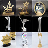 创意金属私人定制奖杯小金人奥斯卡奖杯年会会议颁奖金属奖杯定做 商品缩略图0