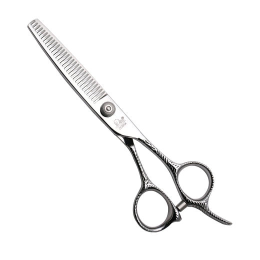 ZEBRA斑马 剪刀 ZX42 牙剪/调量剪/无痕牙剪/打薄剪/去发量10-15%/ 平齿/30根齿/正刃/6寸 商品图4