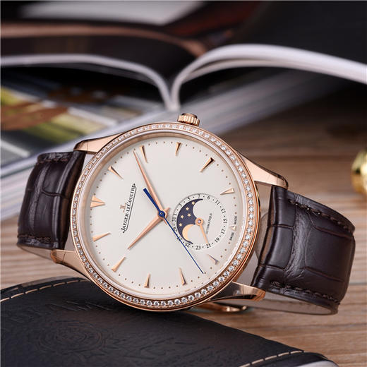 积家 Jaeger-LeCoultre 大师系列自动机械男表 Q1362501 商品图1
