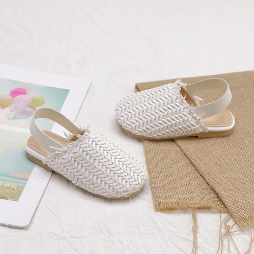 【童鞋】夏季编织拖鞋软底凉鞋百搭休闲鞋 商品图3