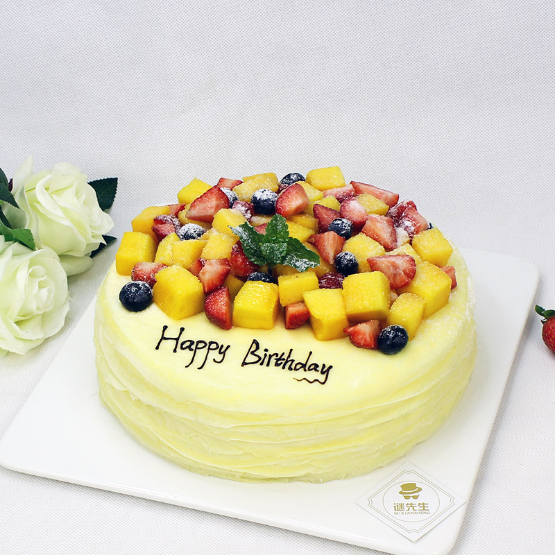 金枕榴莲千层（6寸-8寸-10寸三种尺寸可选，产品图为8寸）