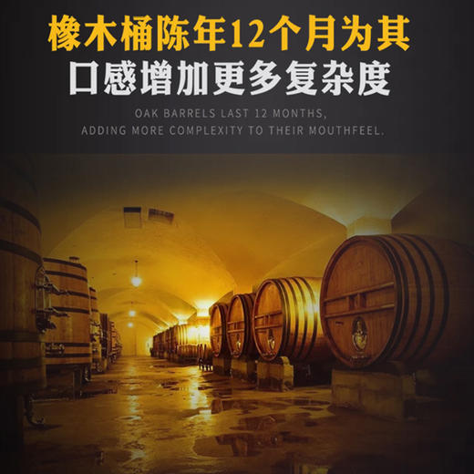 【特级田副牌】法国波尔多进口红酒 干红葡萄酒 商品图4