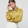 19SSDU95 芥末黄灯笼袖衬衫 商品缩略图2