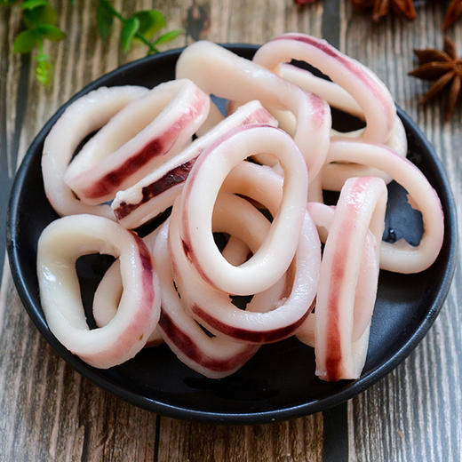 纯干鱿鱼圈330g/包 适合煎烤涮炸 商品图1