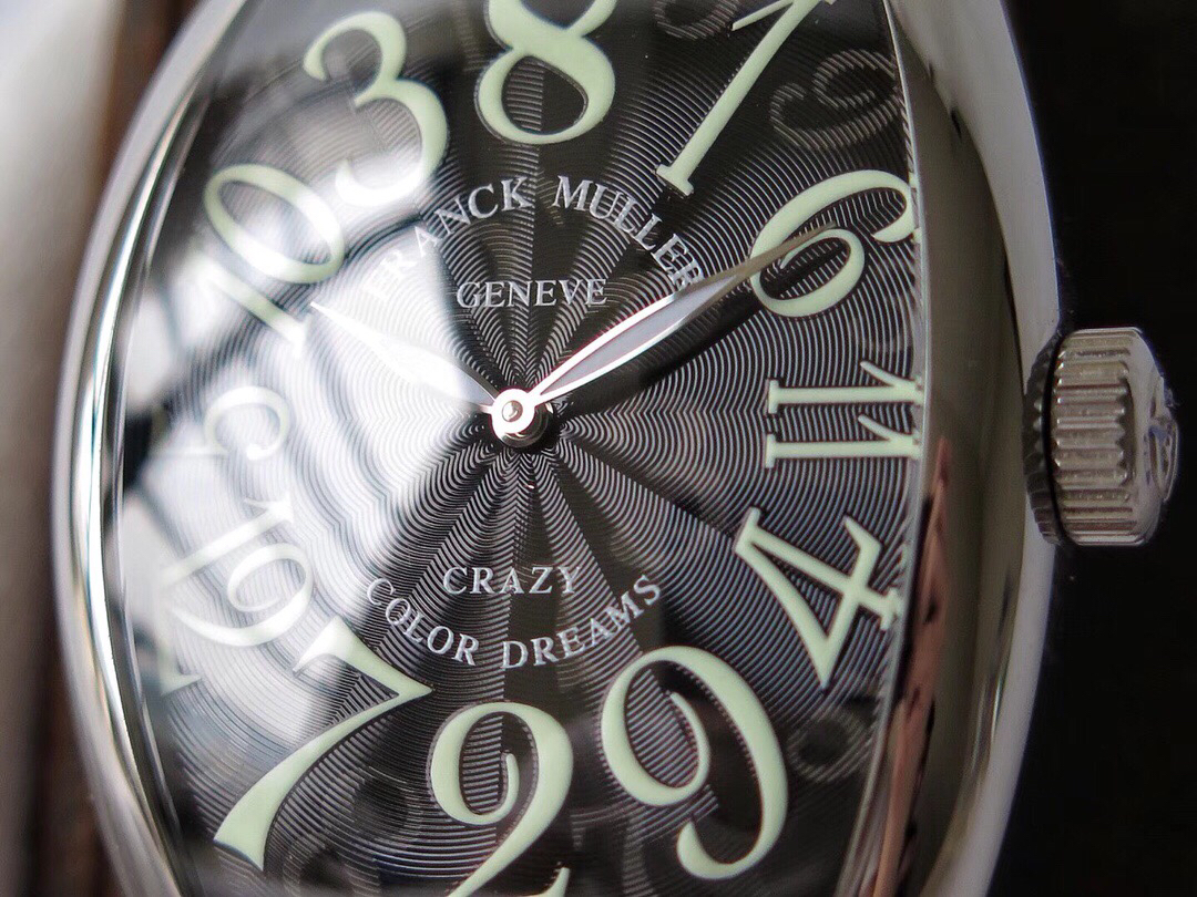 67abf厂法兰克穆勒crazyhours系列机械男表67定制版fm2001机芯