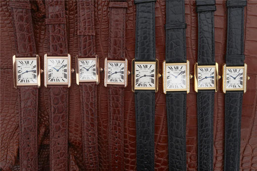 k11卡地亚TANK坦克系列WSTA0028石英款式女表，有小号31X24mm和大号33X27mm,ding级完美复刻，细节打磨，指针颜色，把头弧度，原厂 商品图1