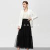 19SSDD22 黑色提花波点半身纱裙 商品缩略图2
