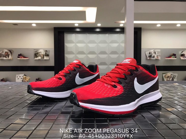 耐克nikeairzoompegasus34登月34代网面休闲时尚跑步鞋