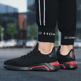 【男鞋】男士运动鞋 夏季网面休闲运动鞋 飞织轻便透气跑步鞋