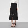 19SSDD18 遂空黑开叉半身裙 商品缩略图2