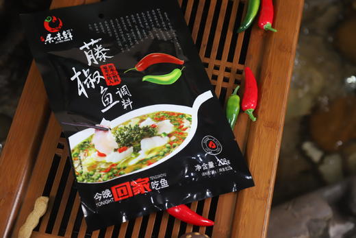 重庆居味鲜  藤椒鱼调料 208g 商品图1