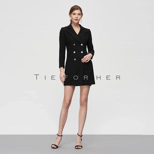 19SSDU96 黛黑色西装两件套 商品图0