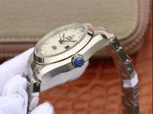 3S欧米茄海马AQUA TERRA150米女款8520。壳套重新开模升级，细节到位，打磨精细，延续3s一贯优秀品控做工。 商品图3