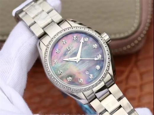 3S欧米茄海马AQUA TERRA150米女款8520。壳套重新开模升级，细节到位，打磨精细，延续3s一贯优秀品控做工。 商品图2