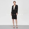 TF207 雅典黑过膝包裙西装两件套 商品缩略图0